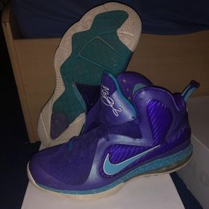 Lebron 9 Summit Lake Hornet size 10.5